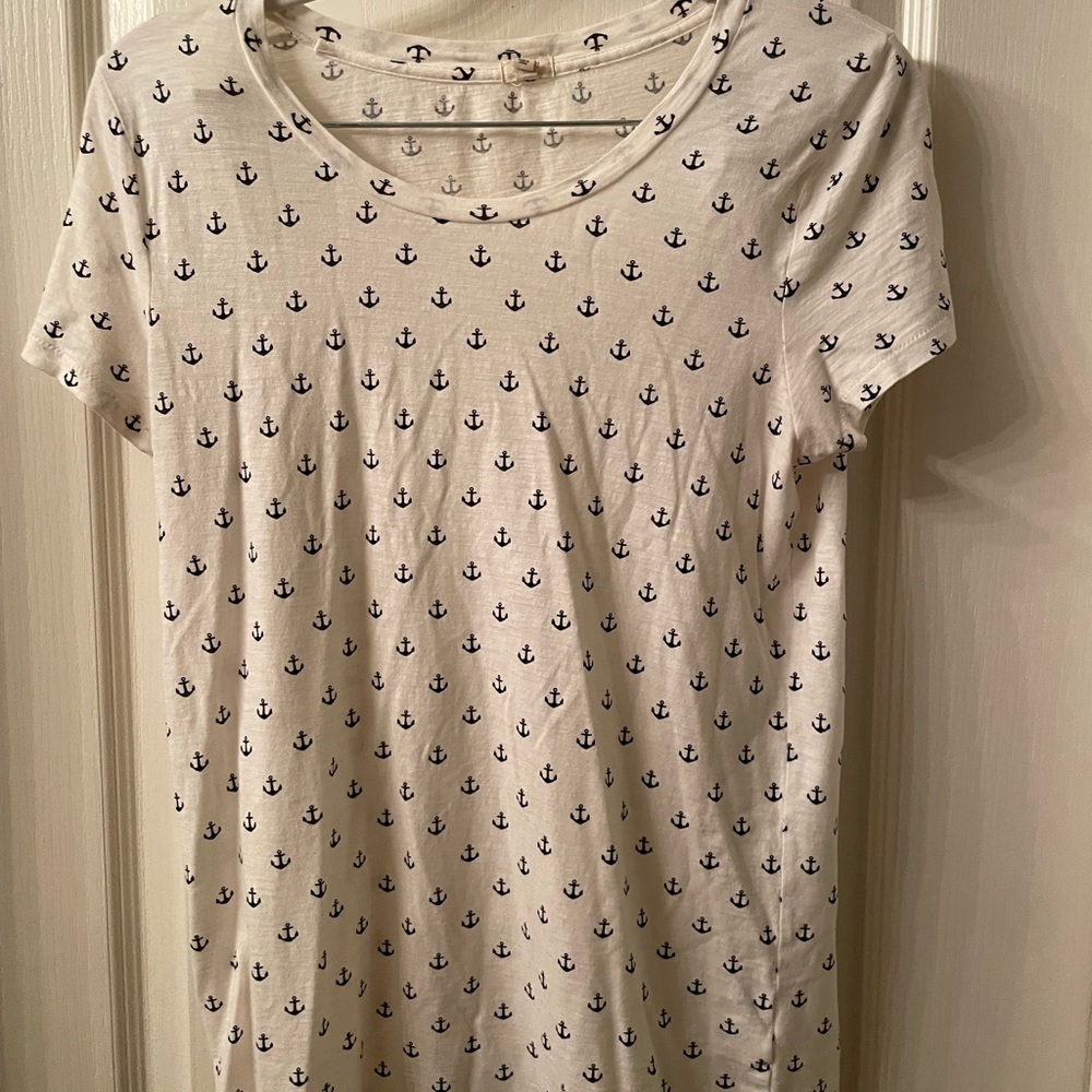J.Crew Anchor Crew Neck T-shirt